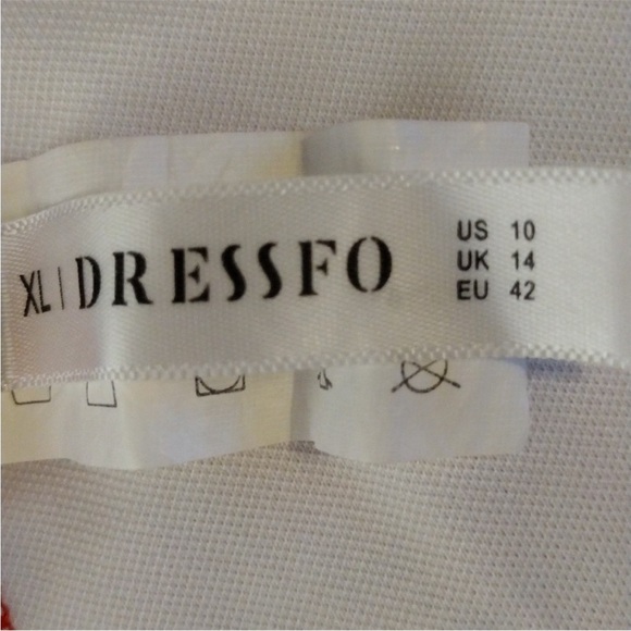 DRESSFO Red and White Cherry Print Bikini Set Size XL Vacation High Rise/Waisted - Picture 4 of 4